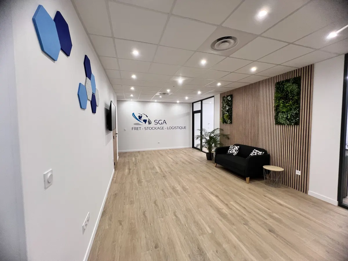 Accueil des bureaux de SGA Groupe